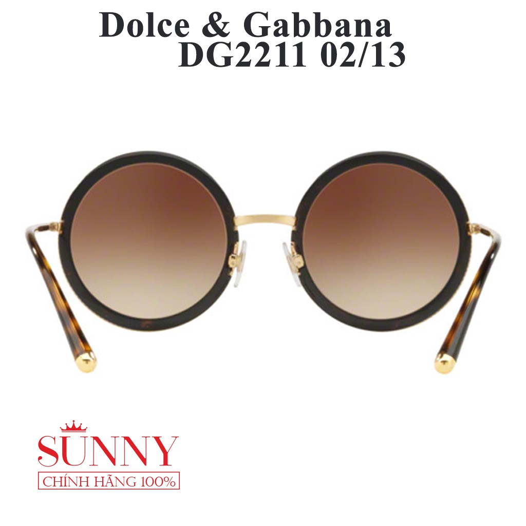 DG2211 02 13 - Kính mát Docle &amp; Gabbana chính hãng, bảo hành toàn quốc