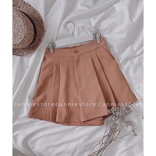 [BÁN SỈ] Quần short xếp ly, Quần Short  Xếp Ly -[lưng thun kèm nút]
