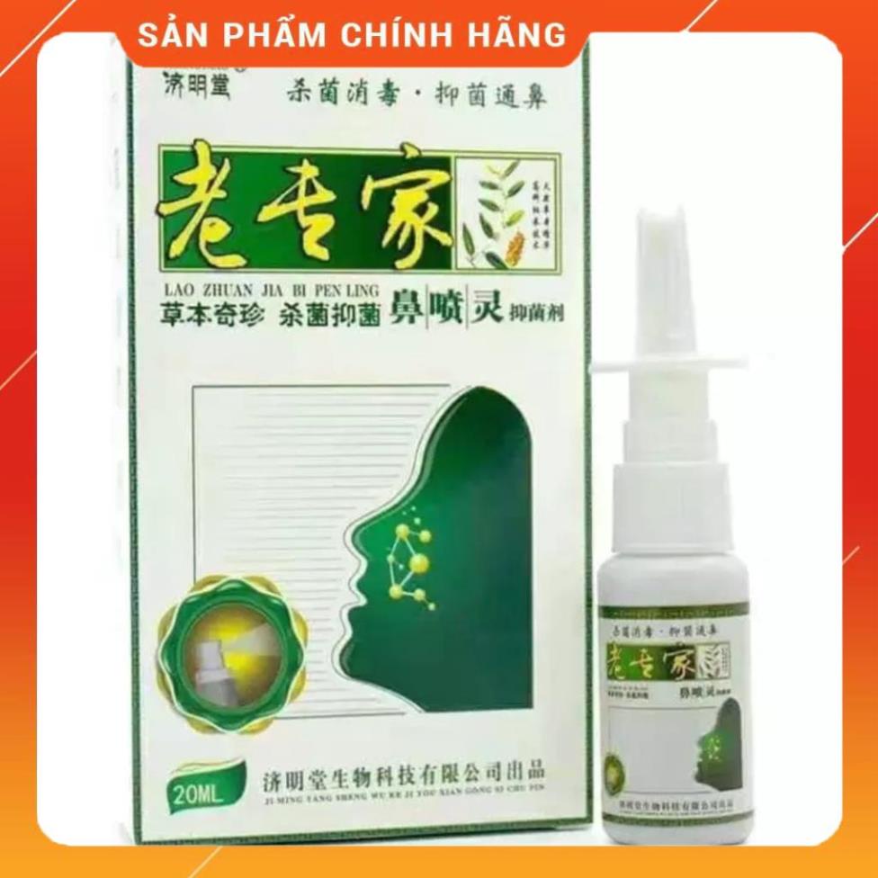 [ĐẶT LÀ CÓ] XỊT VỆ SINH MŨI - XỊT XOANG MŨI JIMINGTANG 20ML NỘI ĐỊA TRUNG QUỐC