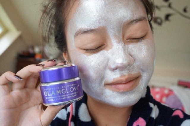 Tuýp mặt nạ mini GLAMGLOW màu tím 15ml