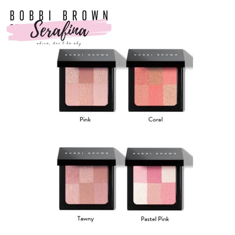 🌝 Bobbi Brown Brightening Brick 6.6g |  Phấn highlight cho mắt, má, vùng chữ T đa năng