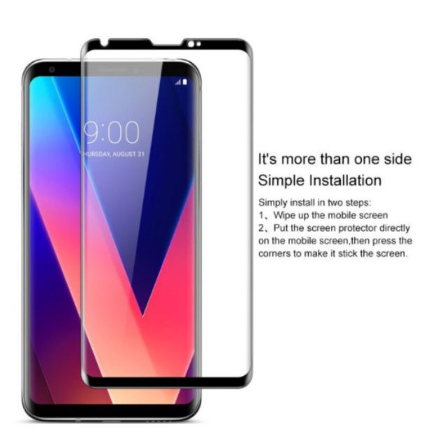 Kính cường lực 4D LG V30 full màn siêu cứng chống vỡ