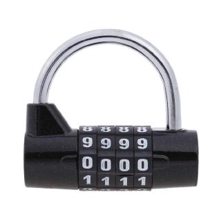 4 Digit Password Safety Lock Wide Shackle Combination Padlock New