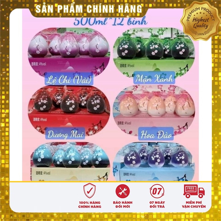NỮ NHI HỒNG 500mL NƯỚC TRÁI CÂY