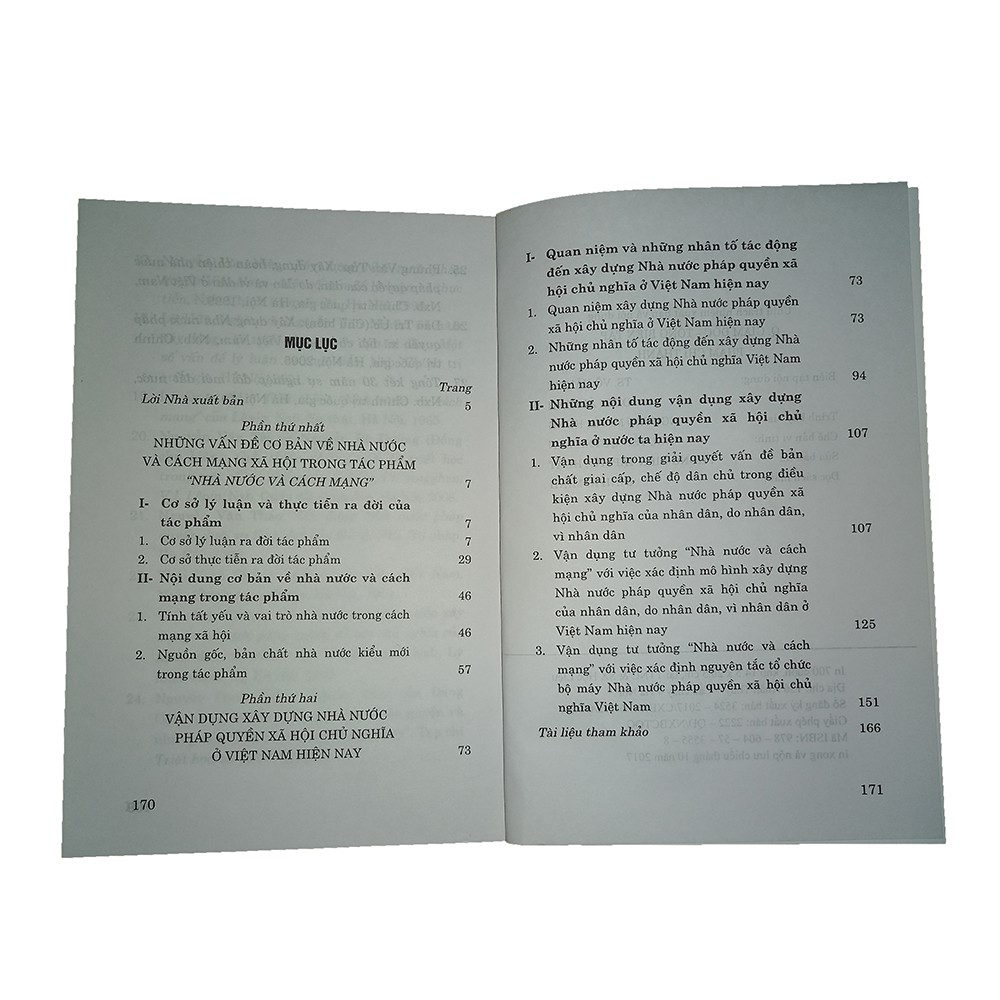 Tác phẩm Nhà nước và cách mạng của V.I.Lênin với vấn đề xây dựng Nhà nước pháp quyền Xã hội chủ nghĩa Việt Nam