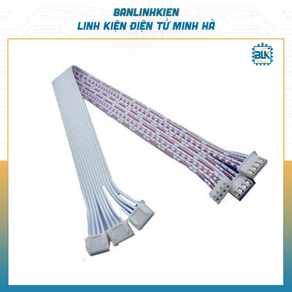 Dây Trắng 4P XH2.54-4P 30Cm (1 sợi)