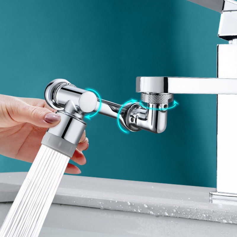 Vòi Nước Nối Dài Chống Văng Xoay 1080 Độ Cho Bồn Rửa
