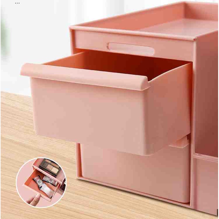 Kệ Đựng Mỹ Phẩm Để Bàn Có Ngăn Kéo Tiện Dụng