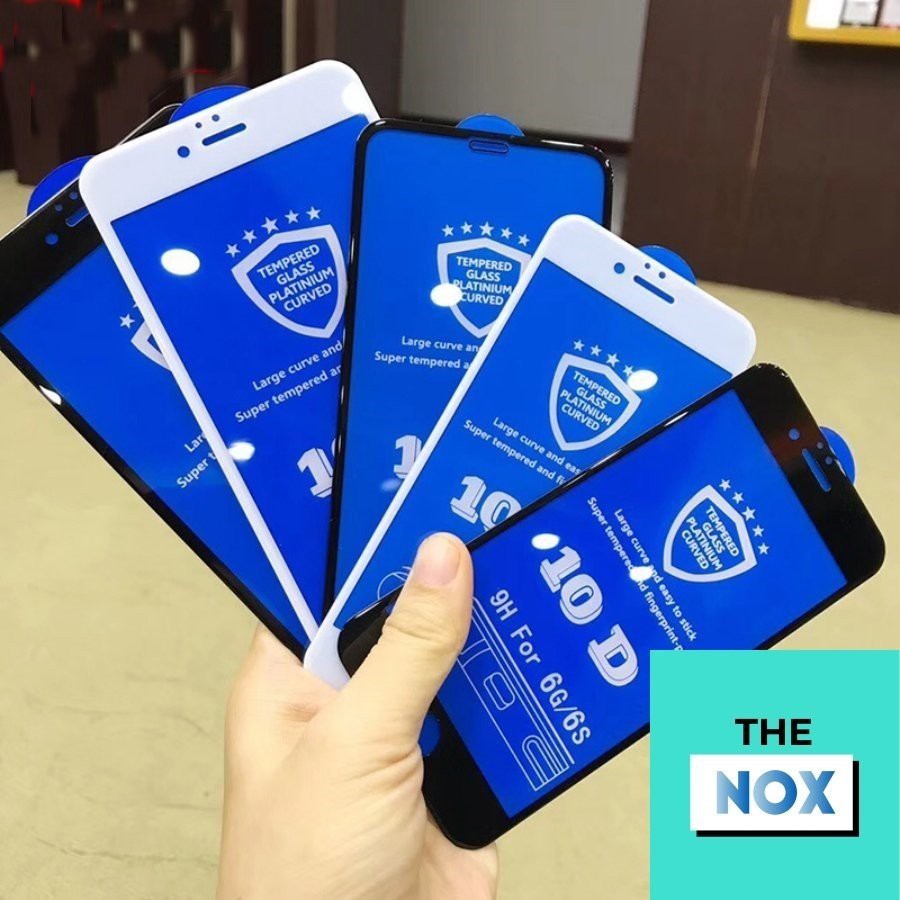 [Loại Xịn] Kính Cường Lực IPhone 10D Bóng Full Màn Đủ Các Dòng Từ IP6 Đến 12ProMax [The Nox] | BigBuy360 - bigbuy360.vn