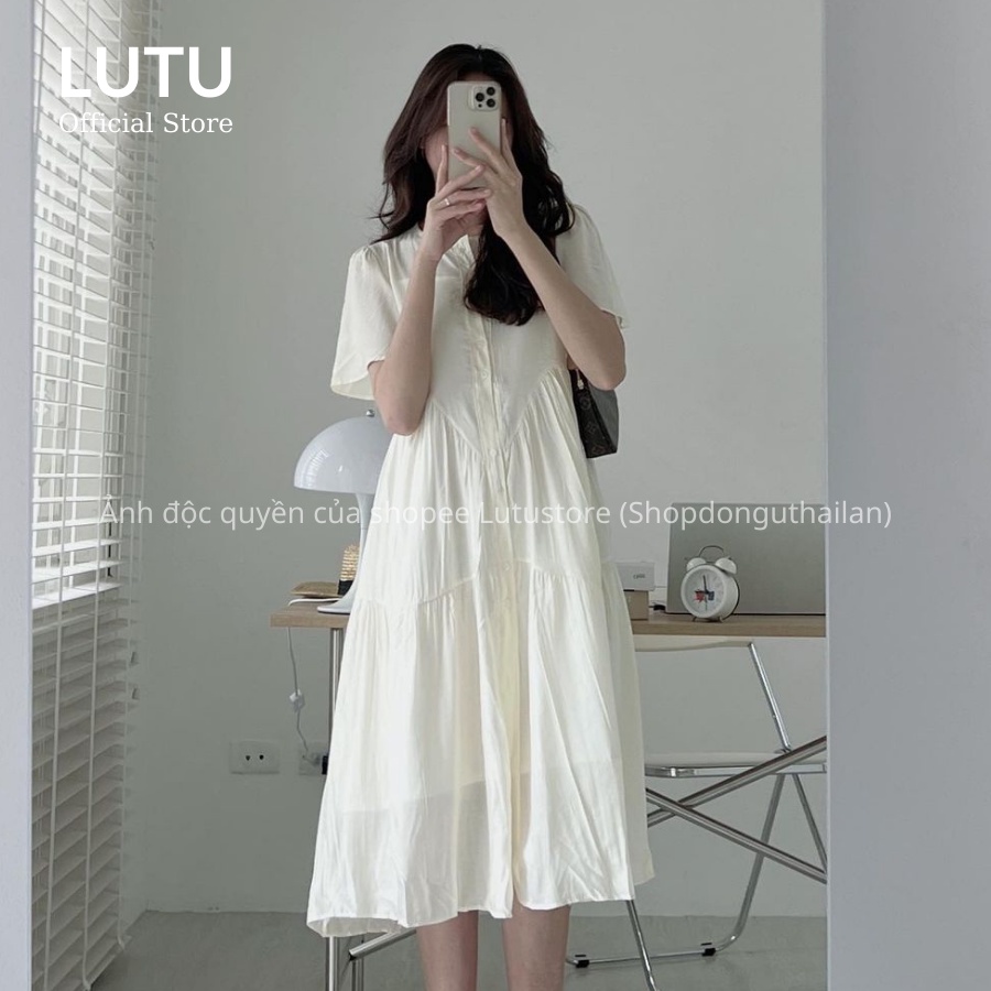 Váy Tơ Lụa Babydoll Xòe Tầng Dáng Dài Maxi Kèm Váy Hai Dây