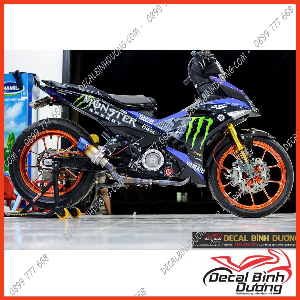 Tem Xe Exciter 150 - Tem Trùm Exciter 150 Monter Phiên Bản Thể Thao - Decal Candy