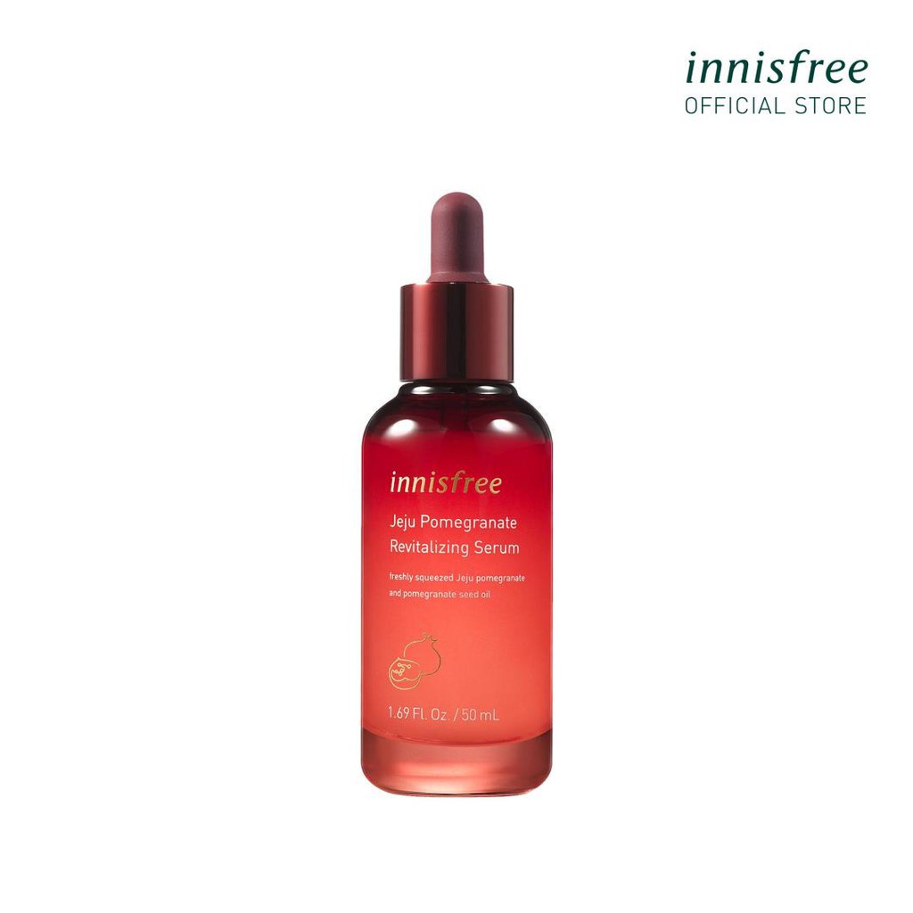 [Mã COSIF03 giảm 10% đơn 400K] Tinh Chất Ngăn Ngừa Lão Hóa Từ Lựu innisfree Jeju Pomegranate Revitalizing Serum 50ml