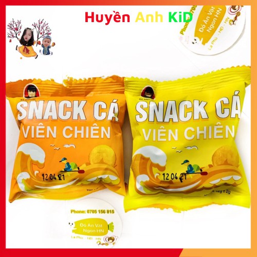60 Gói Snack Cá Viên Chiên Bim Bim Ngon Giá Rẻ Hấp Dẫn Cho Mọi Người
