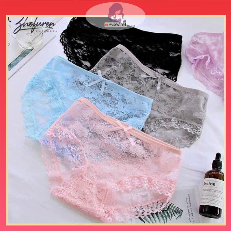 Quần Lót VY SECRET ,Quần chip Nơ Nhiều Màu Kiểu Ren Gợi Cảm c1061 | BigBuy360 - bigbuy360.vn