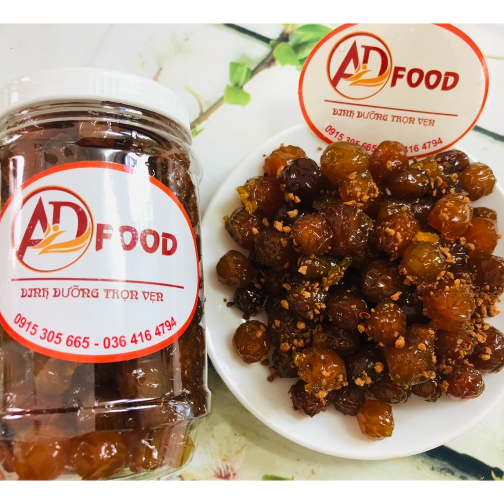 1KG MỨT MẬN CƠM XỐC MUỐI ỚT THƠM NGON