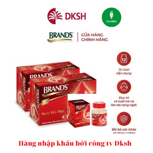 [Chính hãng]Nước Yến Brand's 42ml và 70ml (6 hủ) nhập khẩu thái lan-[FREE SHIP] TỪ ĐƠN 50K