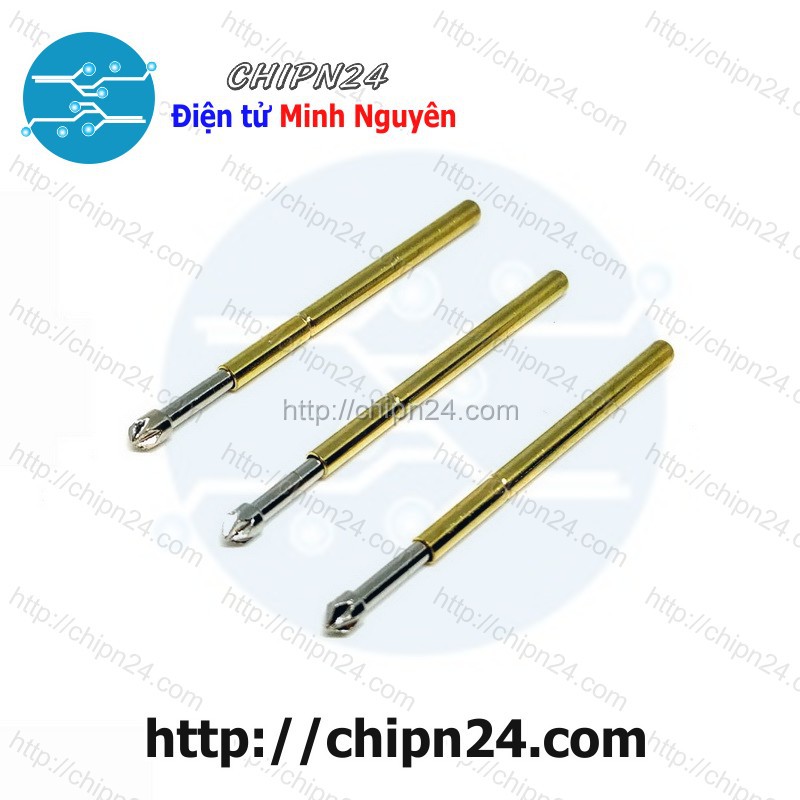 [3 CÂY] Kim test mạch P160-LM2, đường kính 1.36mm, đường kính đầu kim 1.5mm, đầu hình viên kim cương