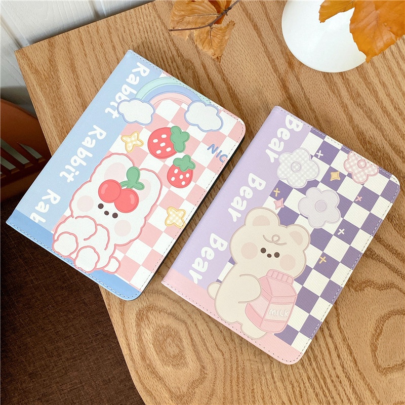 Ốp Lưng Da Gập Chống Sốc Cho iPad Mini 1 2 3 4 5 6 Pro Air 4th 5th 6th 7th 8th 7.9&quot; 9.7&quot; 10.2&quot; 10.9&quot; 11&quot; 2019 2020 2021