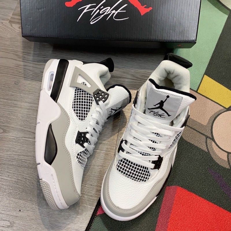 GIÀY J’D4 RETRO MILITARY BLACK LAI AU