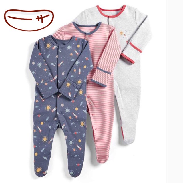 Set 3 body xuất Anh cho bé nhiều mẫu- ib gửi ảnh