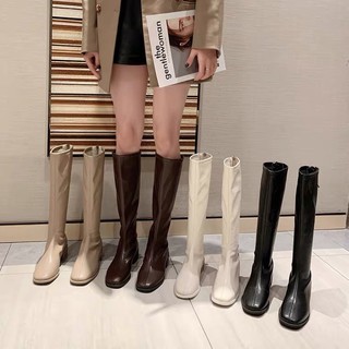 Boot đùi nữ đế 4p thời trang thu đông 2020