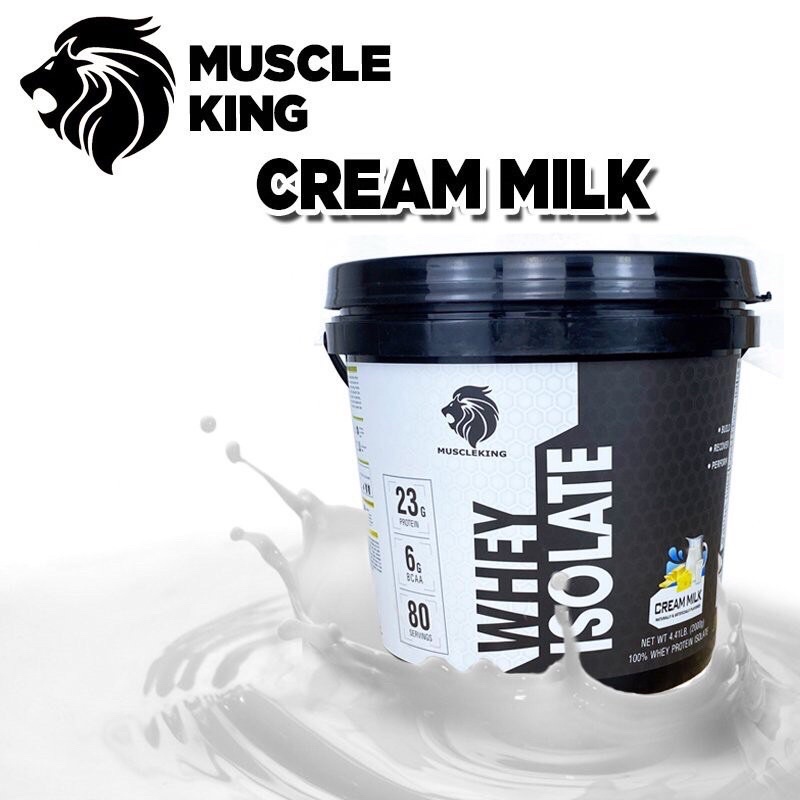 Sữa Whey Isolate của Muscle King 2kg
