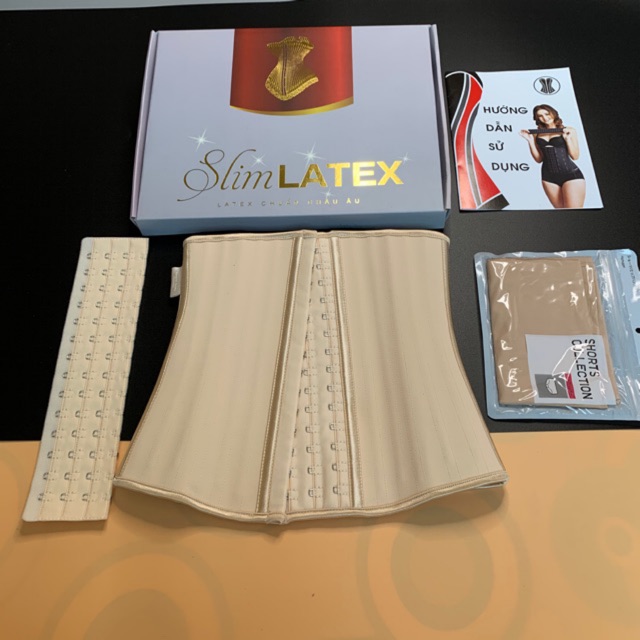 Combo đai nịt bụng [ kèm nới size + miếng lót chống hằn ngứa corset liner + tặng thước dây ] | BigBuy360 - bigbuy360.vn