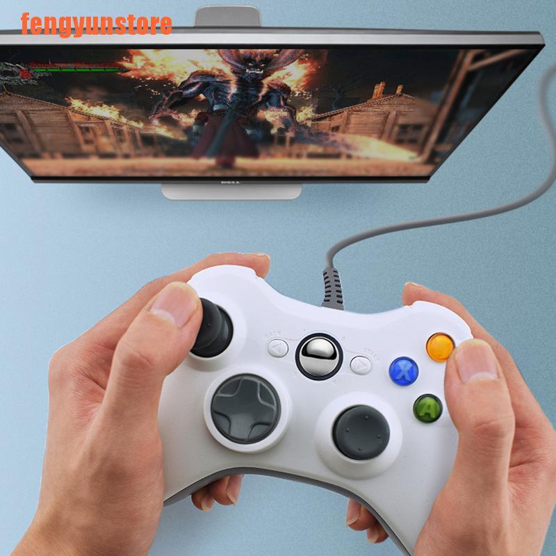 【tin】USB Wired Gamepad Joystick Official Microsoft PC Controller For Windows 7