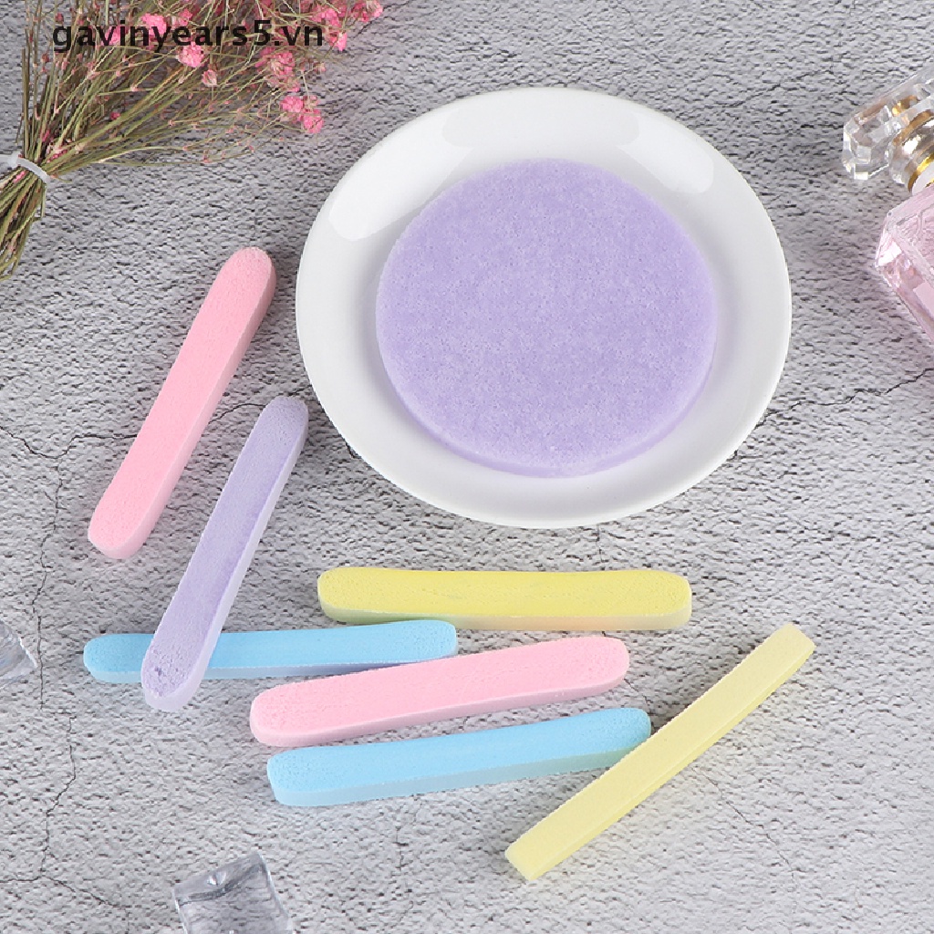 [Hàng mới về] Set 12 mút rửa mặt dạng nén tiện dụng