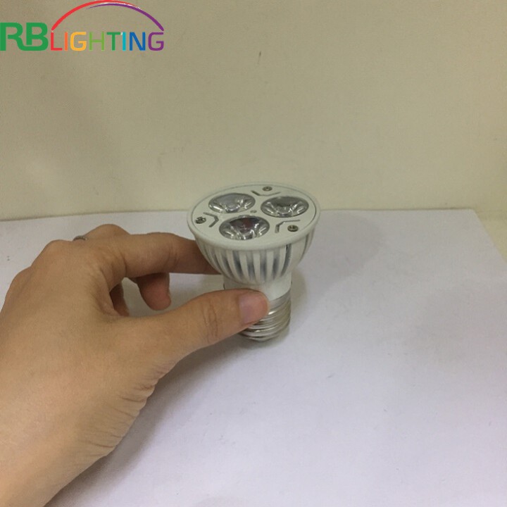 BÓNG CHÉN LED ĐUI VẶN E27 3W RB LIGHTING - ÁNH SÁNG TRẮNG
