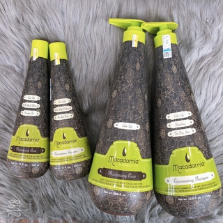 Cặp dầu gội xả trẻ hóa Macadamia phục hồi tóc hư tổn 300ML