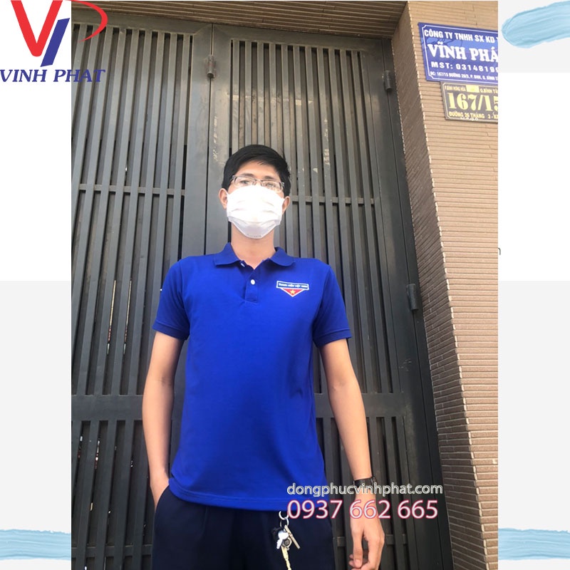 Áo Thun Đoàn Thanh Niên Nam Nữ Vải Cá Sấu Đẹp Thoáng Mát - VĨNH PHÁT