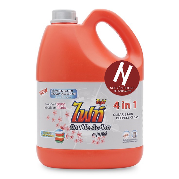 Nước Giặt Fight 4in1 3500ml - Thái Lan