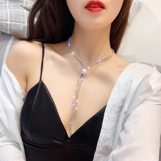 Vòng choker đá siêu đẹp gắn hạt