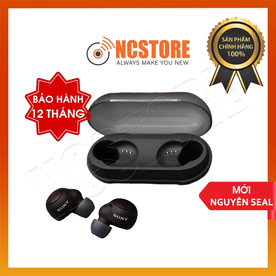 Tai nghe Bluetooth True Wireless Sony WF C500 | Sony WF-C500 mới 100% nguyên Seal bảo hành chính hàng 12 tháng