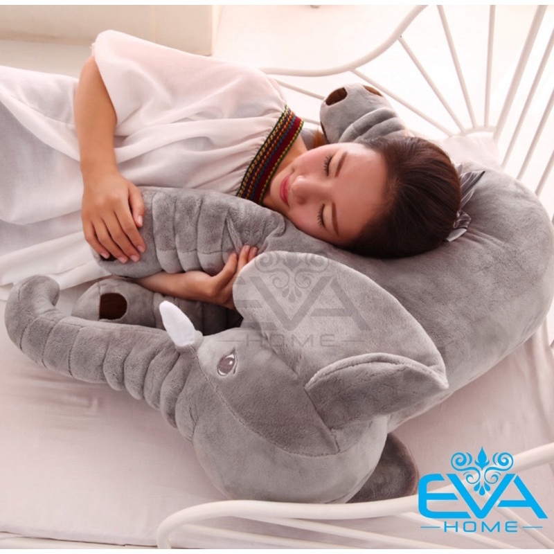 THÚ NHỒI BÔNG VOI XÁM KHỔNG LỒ CHO BÉ