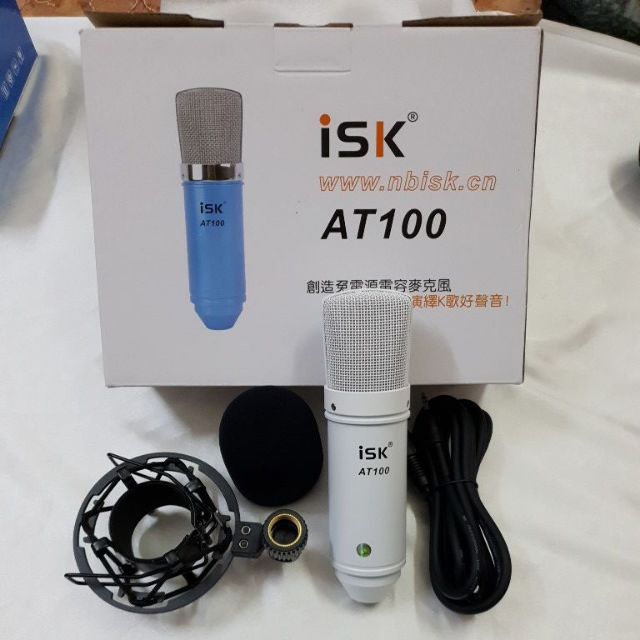 Micro thu âm livestream ISK AT100 HOA VINH hát