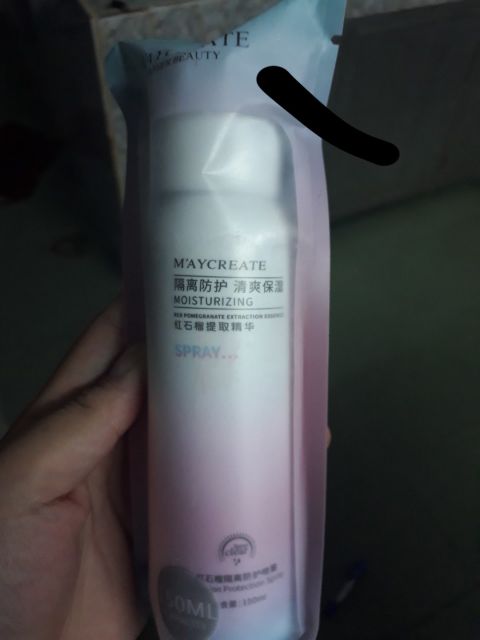 Xịt Chống Nắng Trắng Da Maycreate 150ml