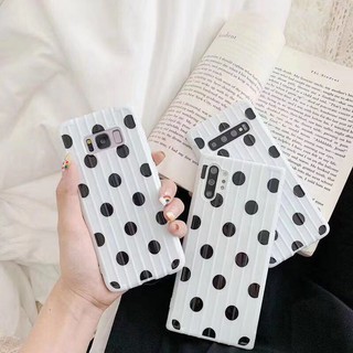 Ốp lưng Samsung Galaxy Note 10 plus Note 9 S10 plus S9 8 plus Dot Soft TPU