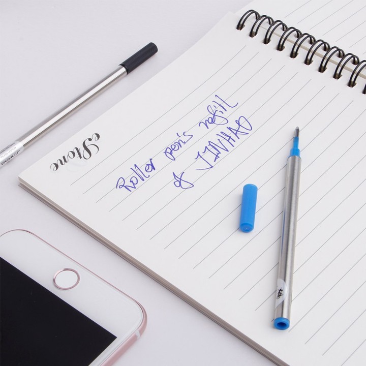 Combo 5 Ruột bút ký Bi 0.5 mm dòng parker - Màu Xanh/ Đen