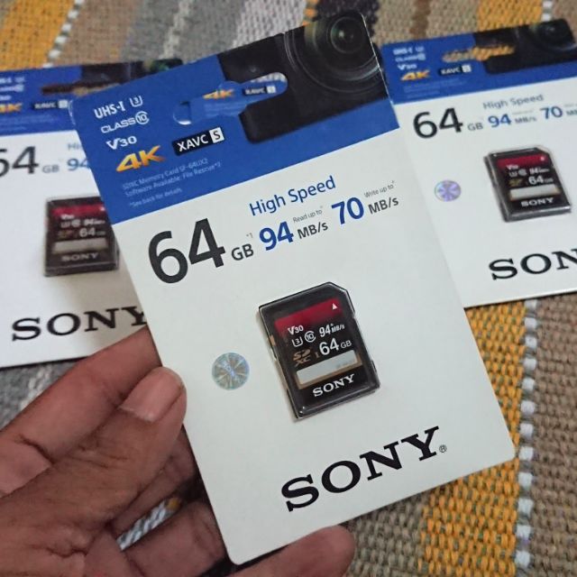 Thẻ nhớ Sony 64GB 94MB (SF-64UX2)