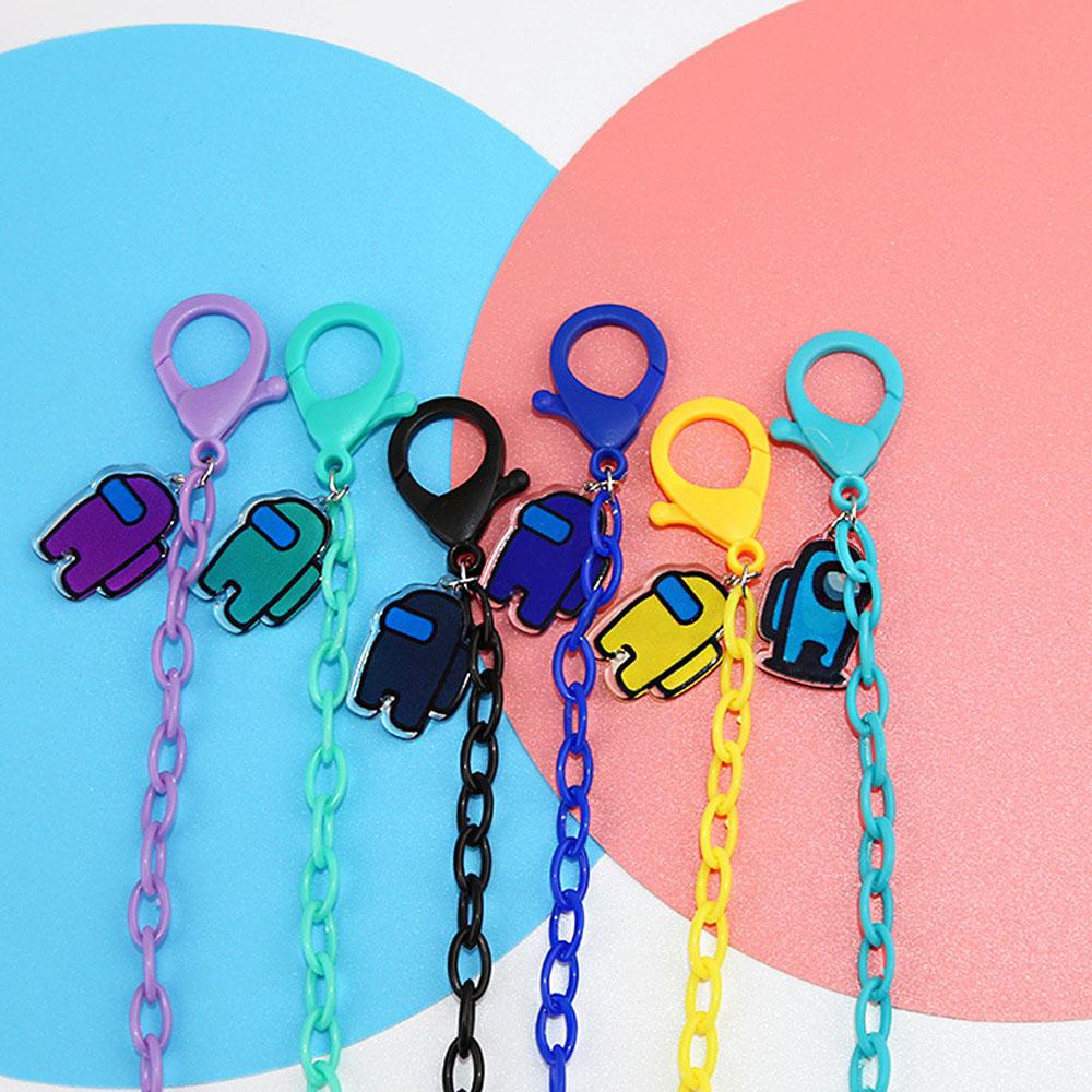 26EDIE Dây Đeo Mắt Kính Bằng Acrylic In Họa Tiết Hoạt Hình Dễ Thương Thời Trang Cho Học Sinh