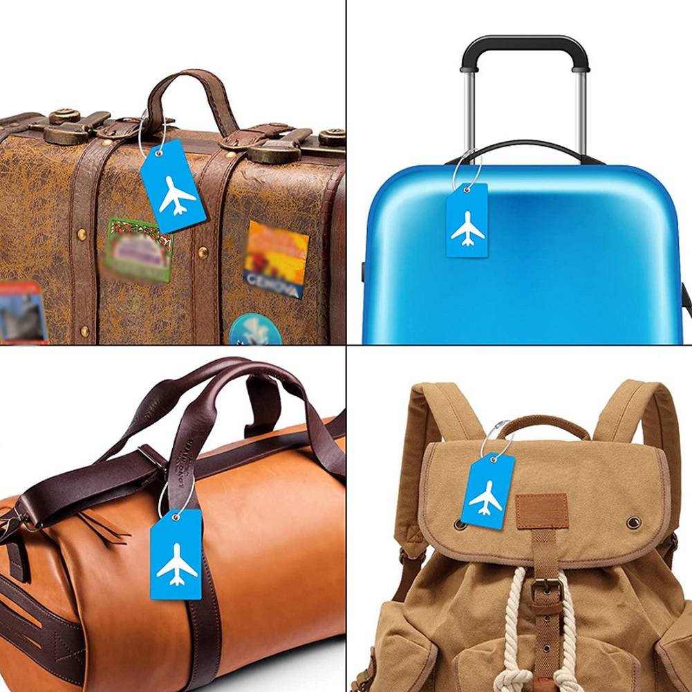 Thẻ Ghi Thông Tin Hành Lý Bằng Silicon Tiện Dụng Khi Đi Du Lịch