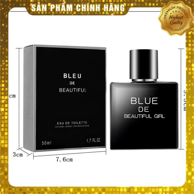 [ CHÍNH HÃNG FREESHIP] - Nước Hoa Bleu De Beautiful Eau De Toilette 50ml Dành Cho Nam Hàng Chính Hãng