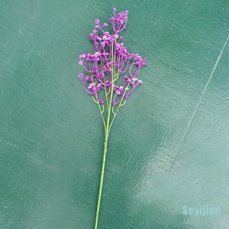 Hoa gypsophila giả bằng lụa trang trí nhà cửa tiện dụng