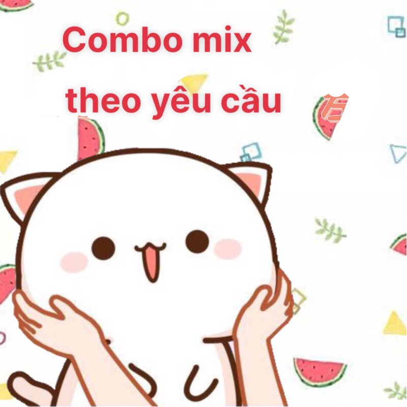 Combo đồ dùng học tập mix theo yêu cầu khách.