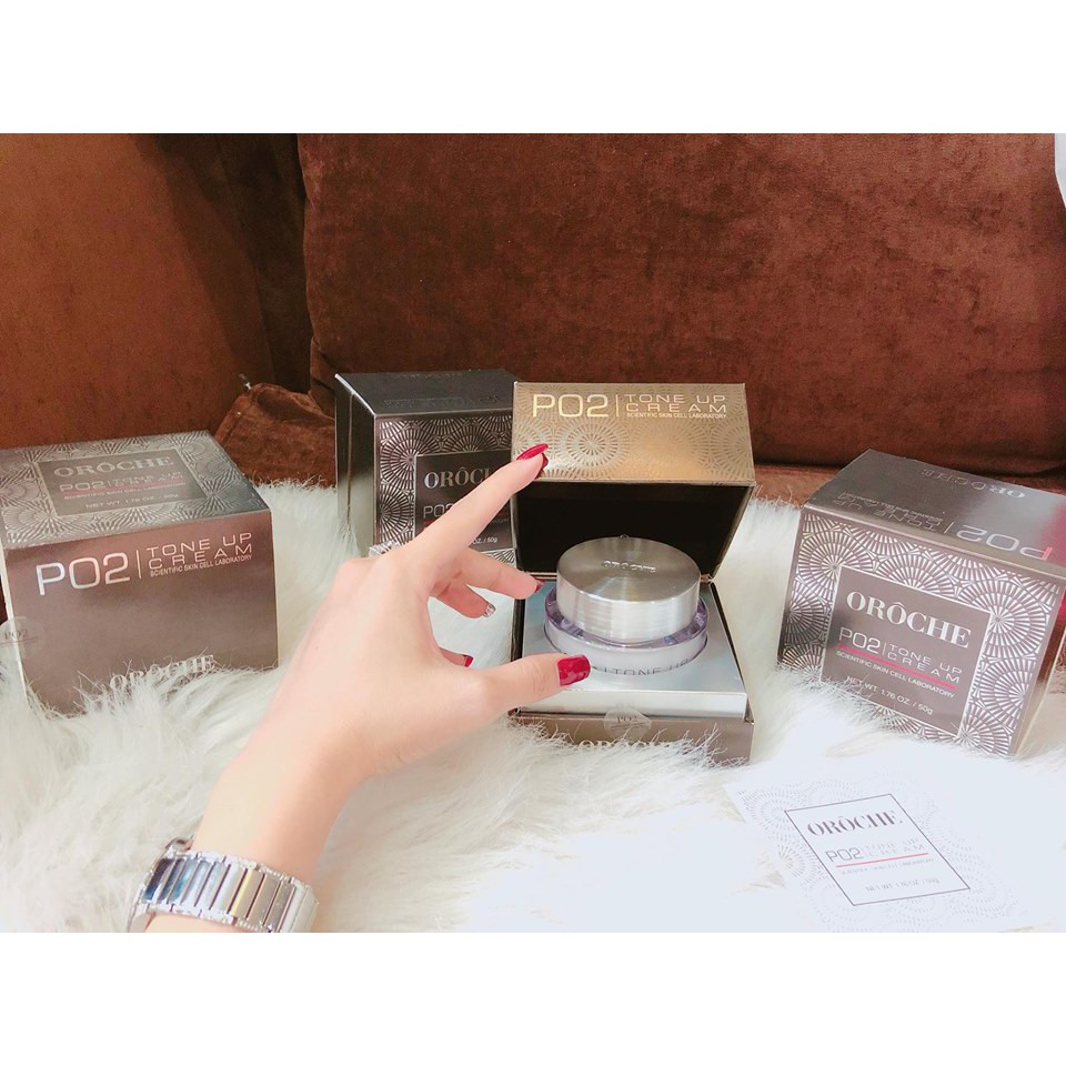Đủ Bill vận Kem Po2 Toner up Kích Trắng căng bóng mướt mịn mẫu mới nhất