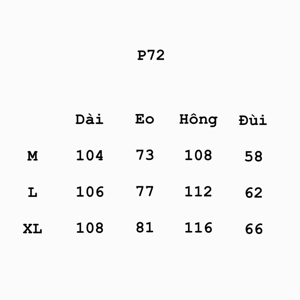 Quần ống rộng P72