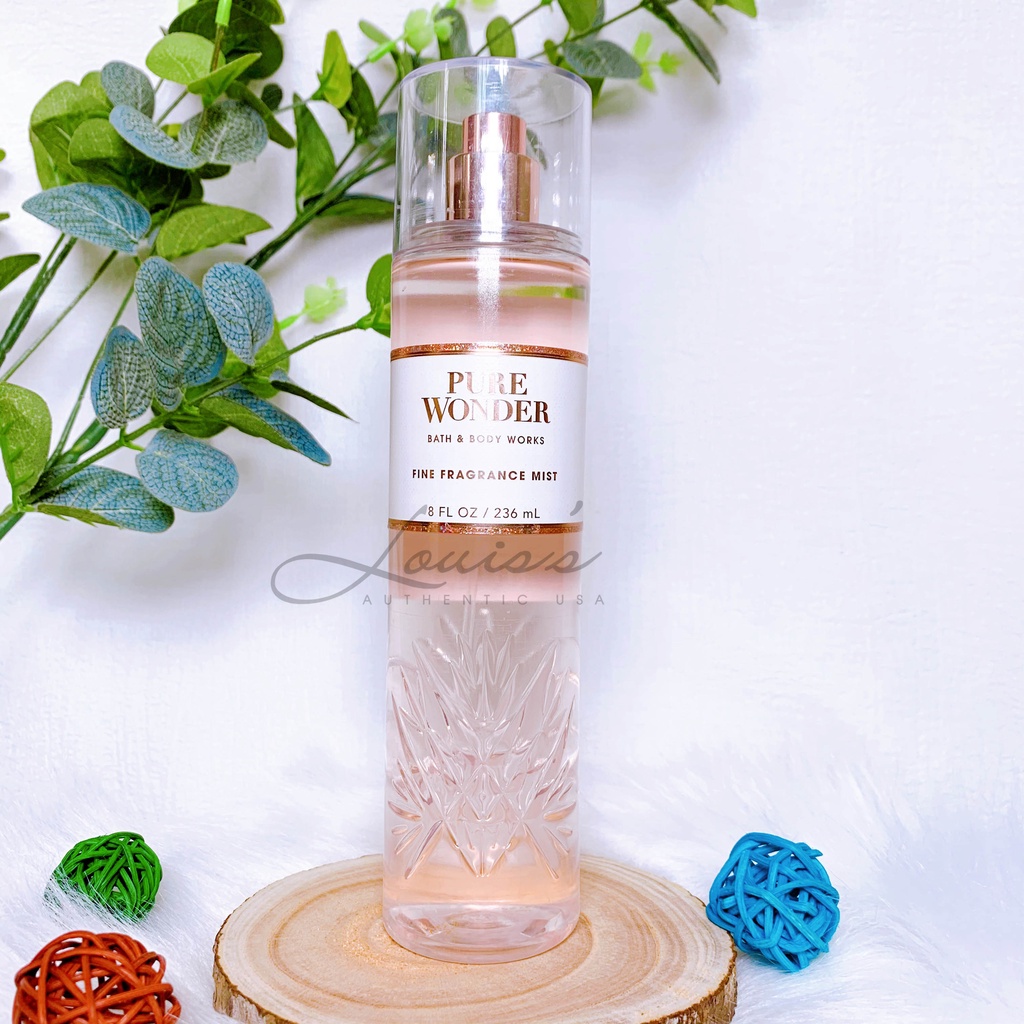Body mist PURE WONDER  - Bodymist | Xịt thơm toàn thân Bath & Body Works Mỹ