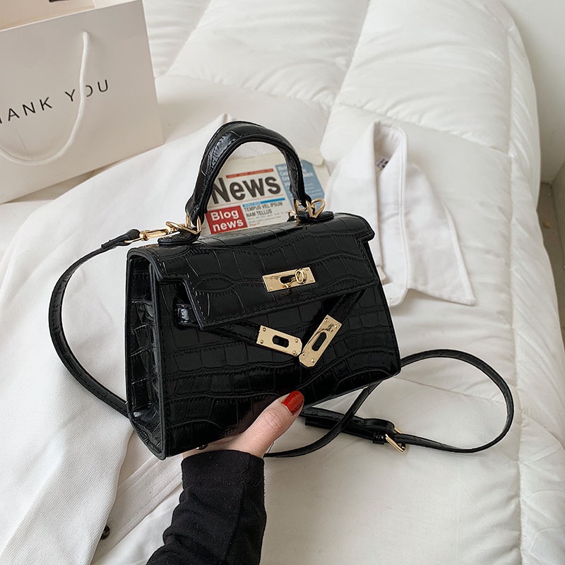 Túi xách nữ đẹp 🔸MINT STORE🔸 Túi đeo chéo da rắn HMM đi chơi phong cách hàn quốc PK 272